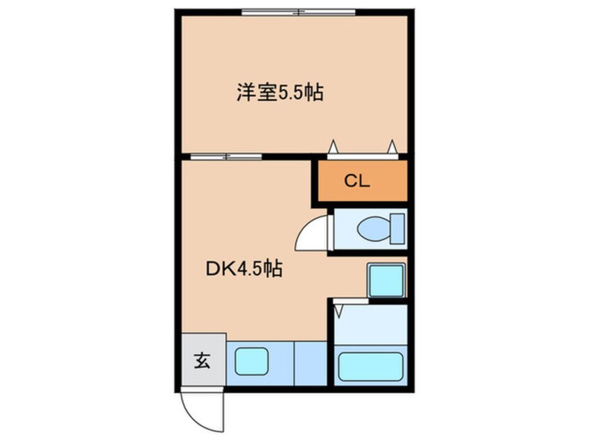 間取図 ラピス桜ノ宮