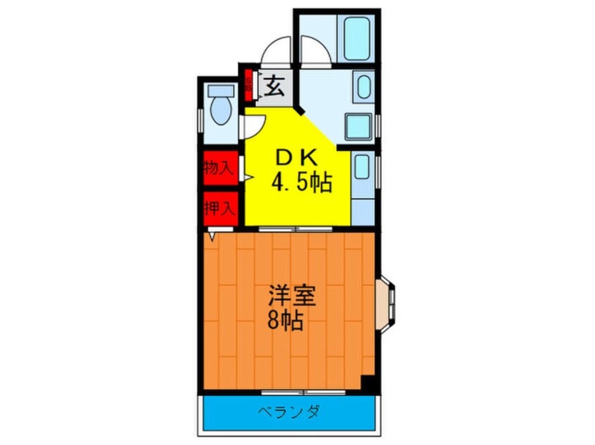 間取図 ＭＩＳＵＺＵ　９７