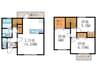 上賀茂今井河原町貸家 3LDKの間取り