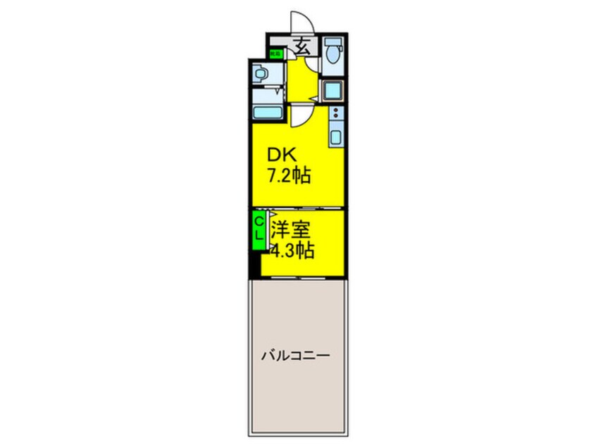 間取図 Ｋ　ｓスクエア岸和田北町
