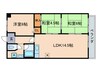 エミナ－ル南草津 3LDKの間取り