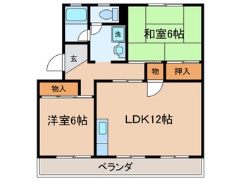 間取図 ロイヤルハイツ