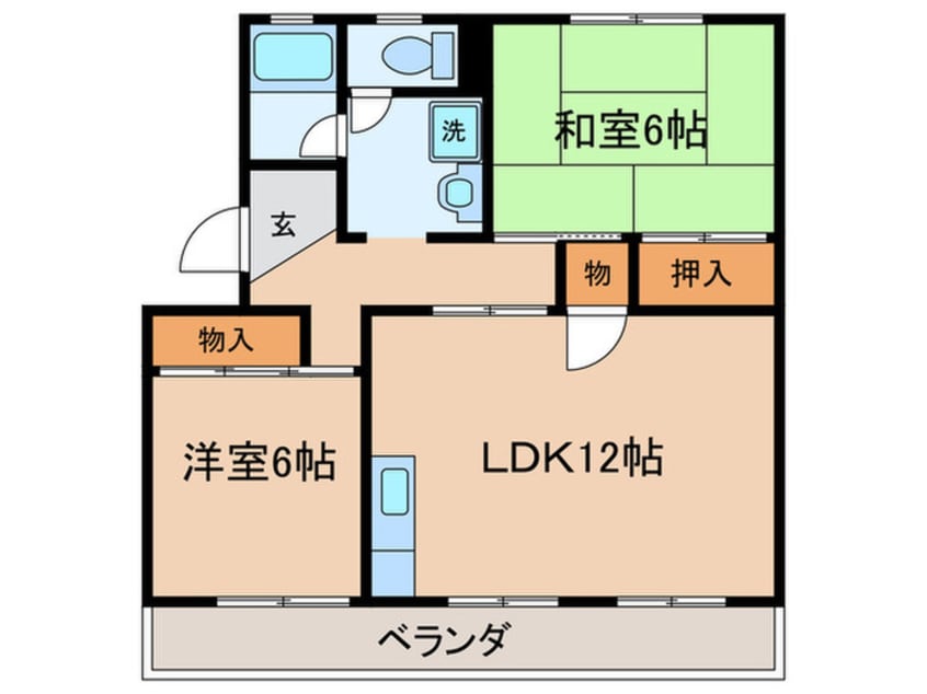 間取図 ロイヤルハイツ