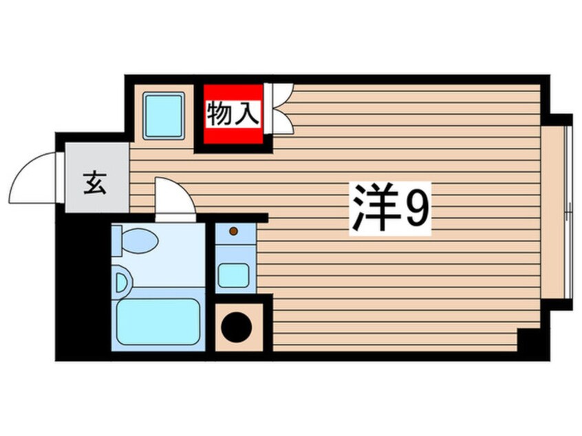 間取図 ローズパレス嵐山