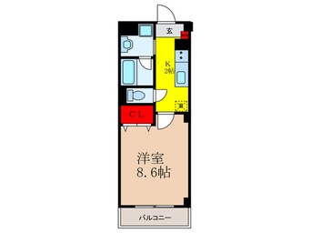 間取図 コ－ラルパレス