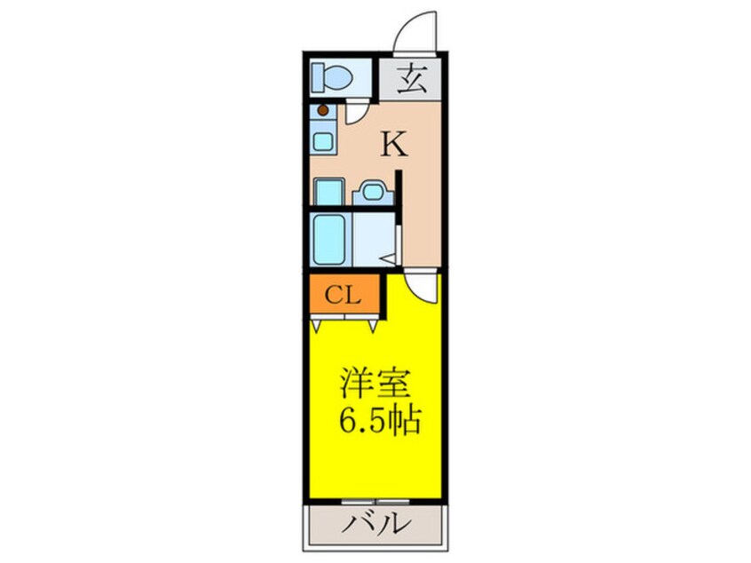 間取図 クローバーハイツ豊島