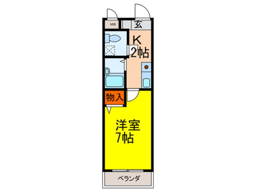 間取図 ＦＨ・グリーンロイヤル高槻