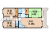 芦屋川ビューハイツ（３０６） 3LDKの間取り