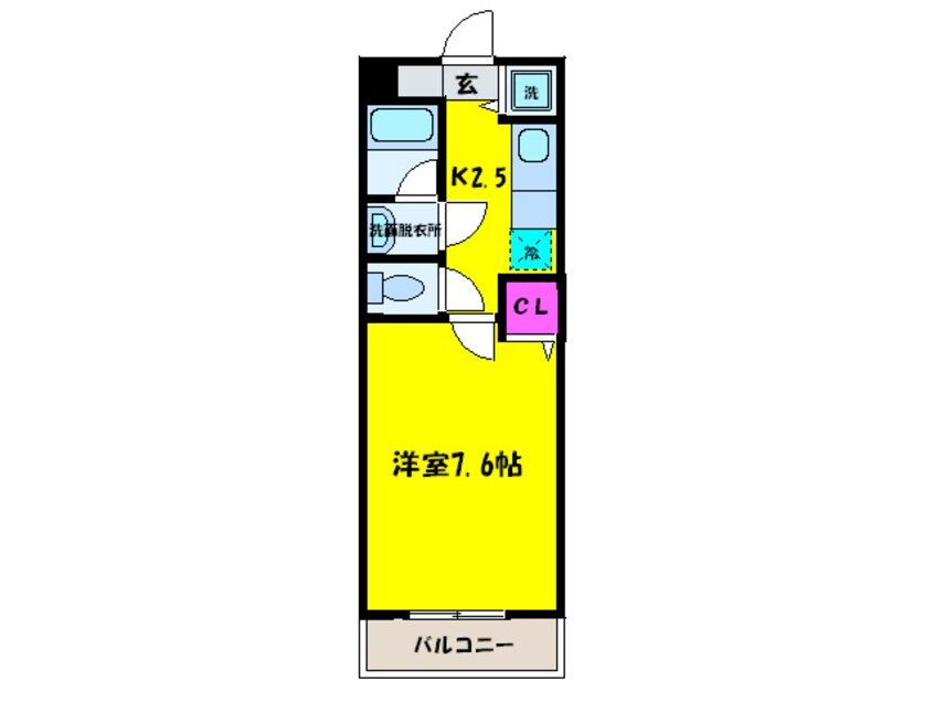 間取図 ハーブプラザ和泉鳥取Ⅱ番館