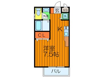 間取図 ラヴィスタ友呂岐