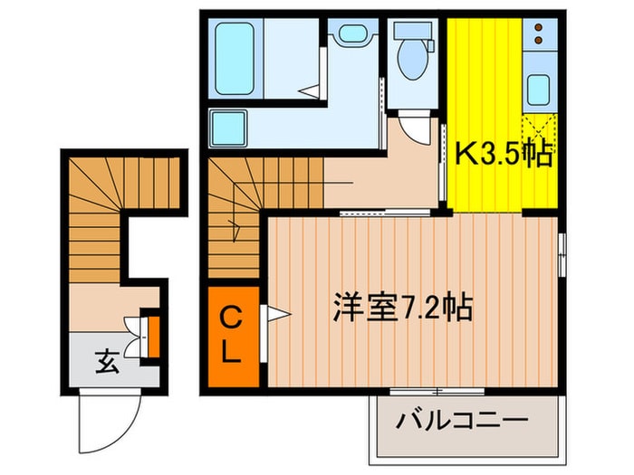 間取り図 メゾンジェルメ