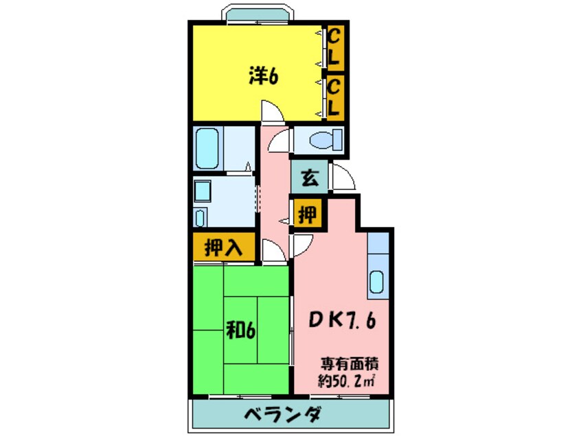 間取図 ピジョットハウス