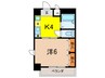 ストゥ－ディオＫＳ 1Kの間取り