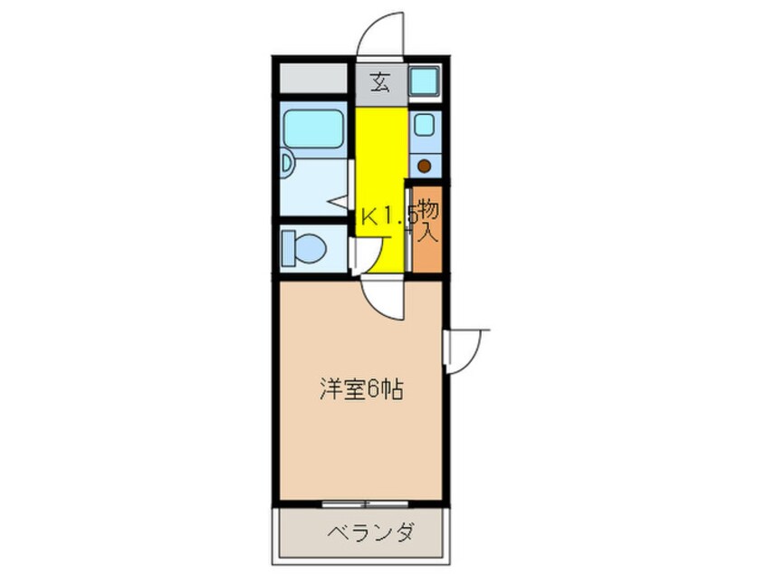 間取図 ストゥ－ディオＫＳ