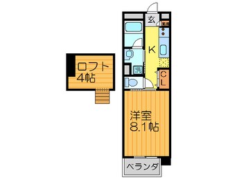 間取図 ルグラン・アコルネⅡ