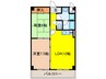 エムテック八尾 2LDKの間取り