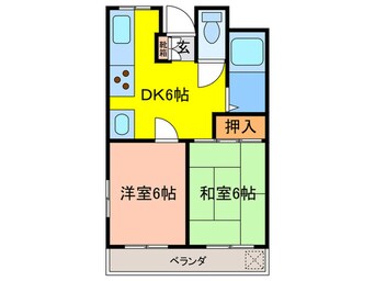 間取図 プルミエ－ル荘園