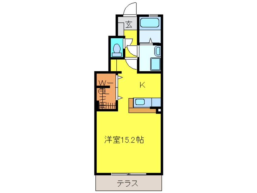 間取図 エスポア－ル泉