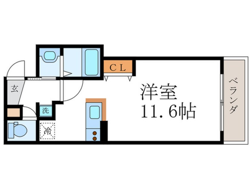 間取図 GRAND　VUE西陣