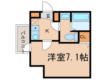 間取図 KYOTO HOUSE西大路