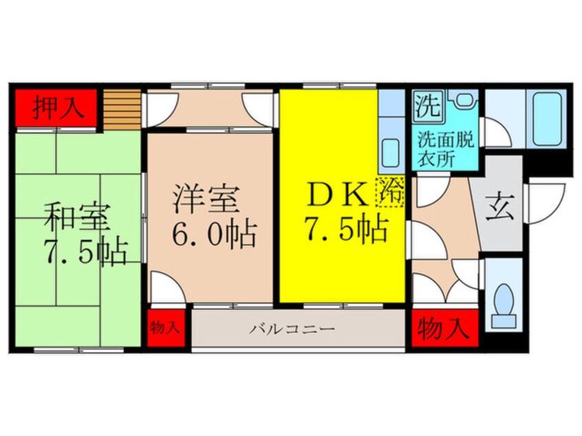 間取図 メゾンエトワール