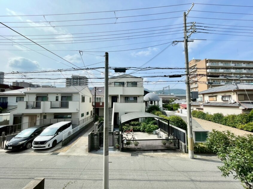 室内からの展望 東灘プレイス