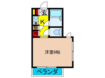 間取図 パレス新森