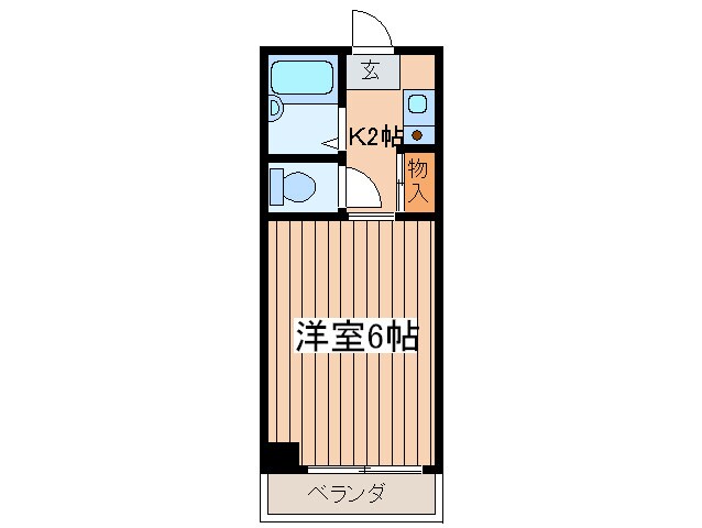 間取り図 パレス新森
