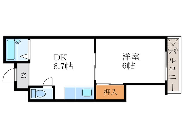 間取り図 ＰＡＰＡＳ永楽