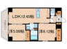 LiveFlat六甲桜口 2LDKの間取り