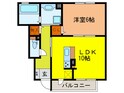 メゾン　ラグランジュの間取図