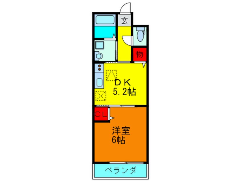 間取図 メゾンド南光