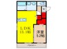 セピアコート 1LDKの間取り