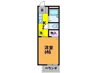 間取図 サウス柿木