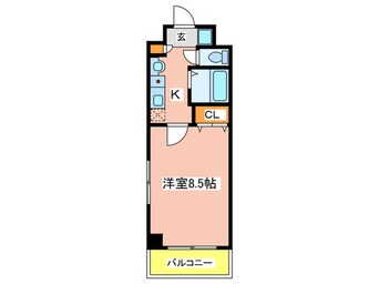 間取図 Ｍ.プラザ蒲生四駅前