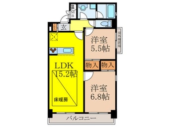 間取図 サ－クルコ－ト緑地