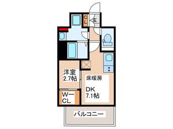 間取図 アーバネックス新町Ⅱ