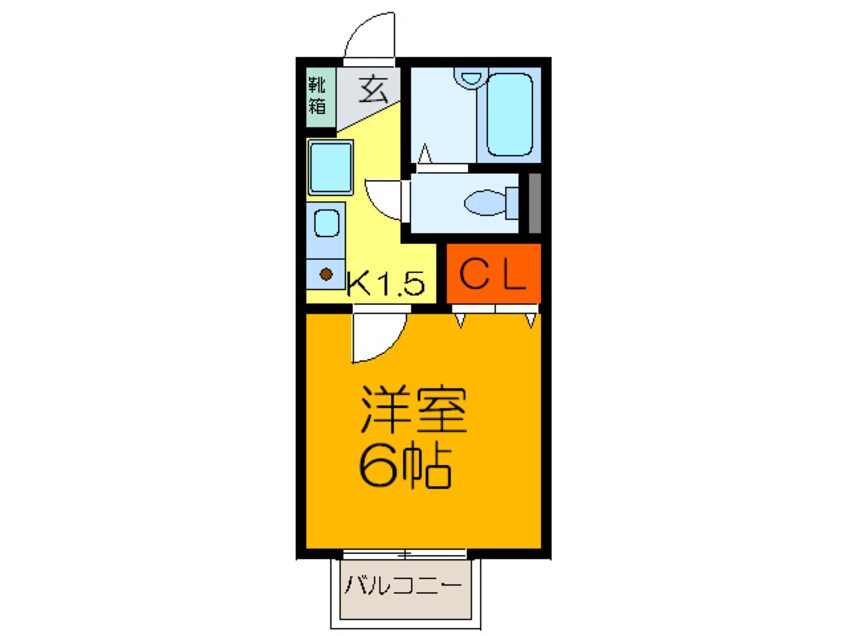 間取図 ﾌﾟﾙミエ