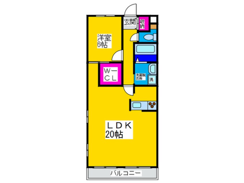 間取図 コ－ポ山内