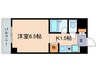 萱野ビル 1Kの間取り