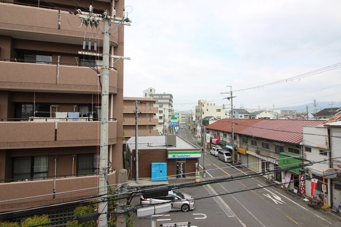 室内からの展望 シティコート徳庵