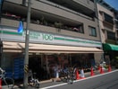 ローソンストア100六角柳馬場店(コンビニ)まで40m クリスタルガーデン