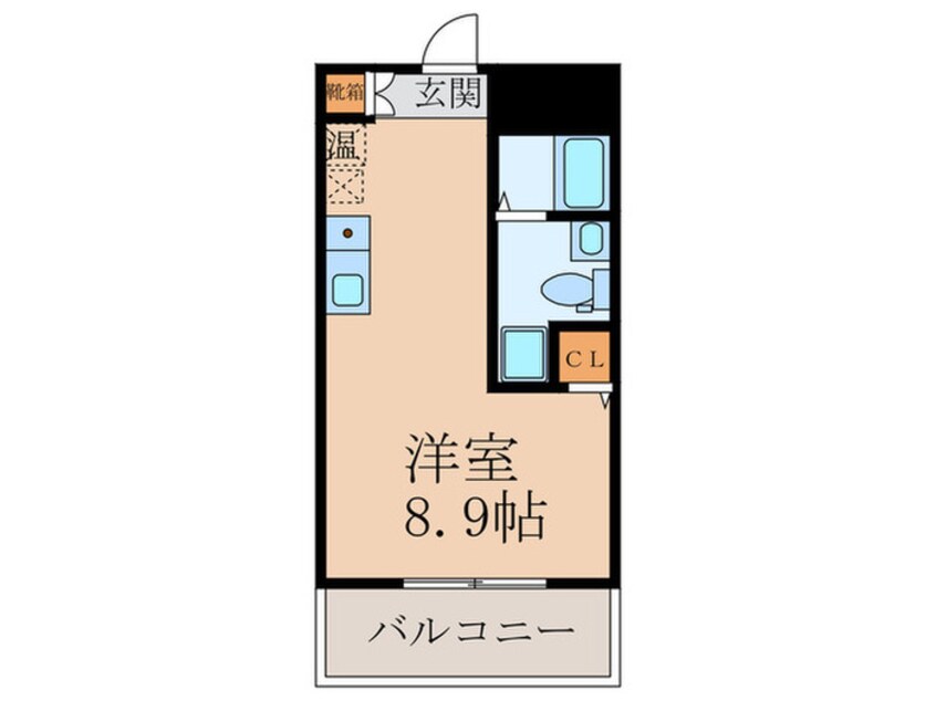 間取図 フレアコ－ト新大阪