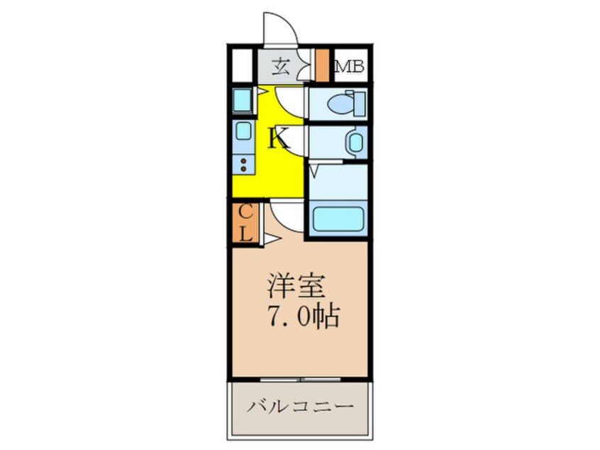 間取図 W-STYLE新大阪