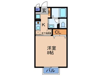 間取図 ヴィラ歌島