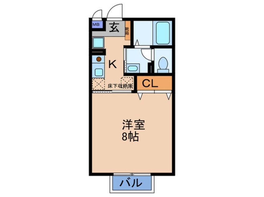 間取図 ヴィラ歌島