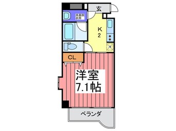 間取図 セイワパレス長堀南