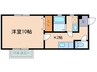 Ｓｅｔａ　Ｎｉｎｅ　Ｏｎｅ 1Kの間取り