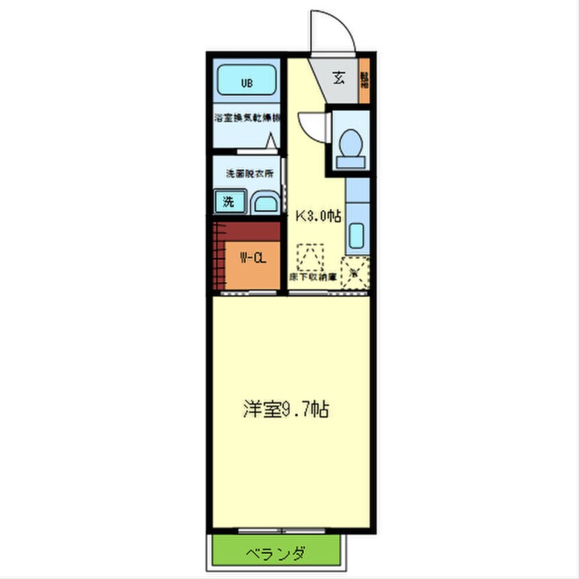 間取図 カーサコンフォール