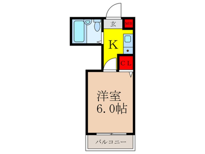 間取図 プレアール吹田内本町